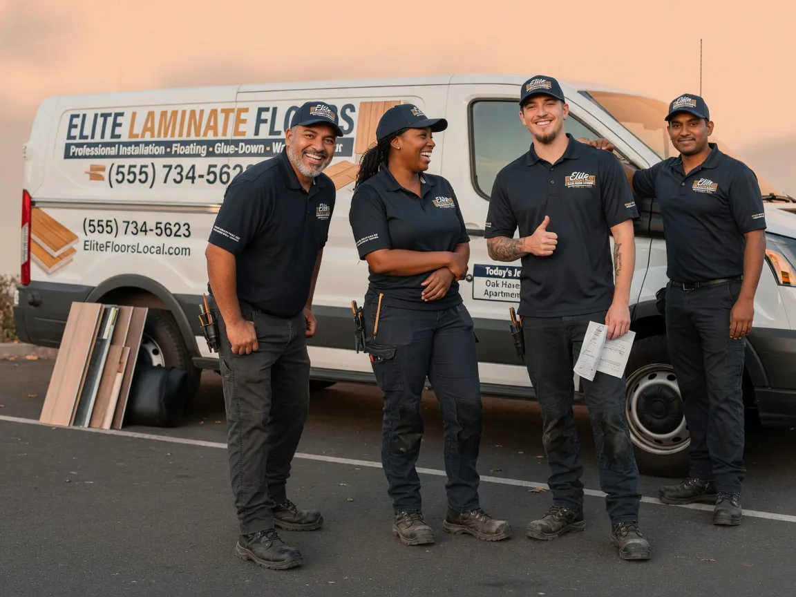 Laminate flooring installation company in Laurel, IA